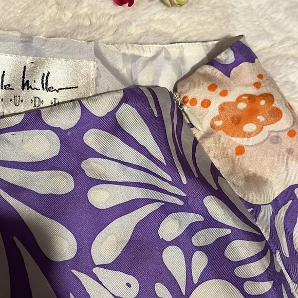 NICOLE MILLER STUDIO SKIRT SIZE 8 - Picture 3 of 4